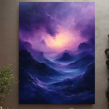 Cosmic Abstract for Galaxy 60x90cm Metal Print Ready to Hang