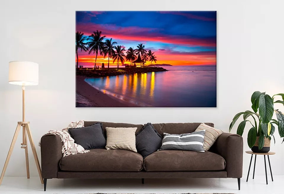Sunrise From North Borneo Wall Art Decor 100% Australian Made