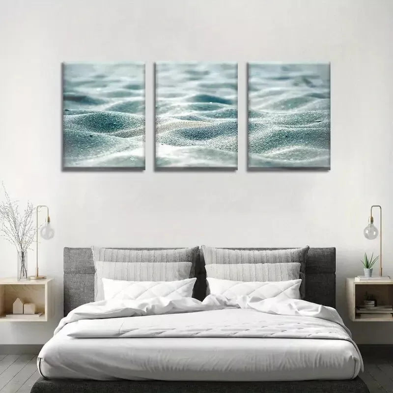 3pcs Beach Canvas Framed 40x60cm - High Quality Print 100% Australian Made Wall Canvas Ready to Hang