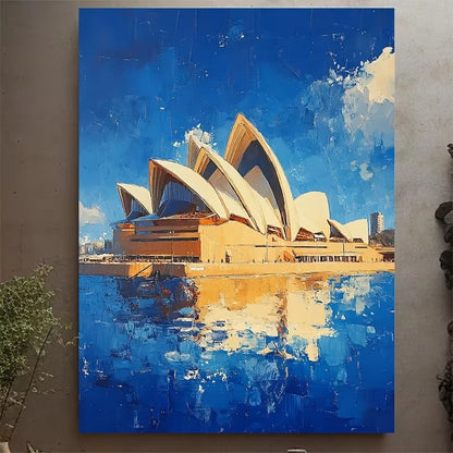 Sydney Opera House 60x90cm Metal Print Ready to Hang