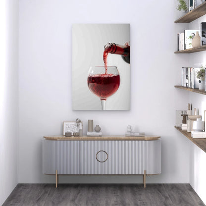 Wine Still Life 40x60cm Metal Print Ready to Hang