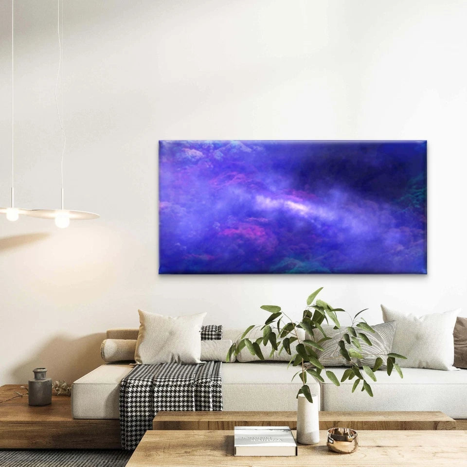 Cosmic Nebula Dreamscape Wall Art Canvas Office Home Room Framed 120x60cm