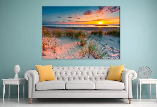 Island At The Baltic Sea Poland Wall Art Decor 100% Australian Made