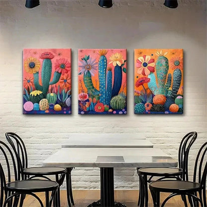 3pcs Elemental Goddess Nature Abstract Perfect Wall Art Set Canvas Framed 50x70cm - High Quality Print 100% Australian Made Wall Canvas Ready to Hang