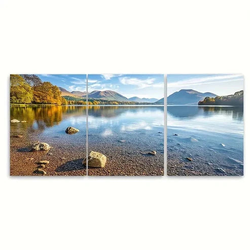 3pcs Vibrant Nature Photography ET Wall Art Set Canvas Unframed – High Quality Print 100% Australian Made Wall Canvas