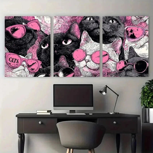 3pcs England Travel Historic York City Perfect  Wall Art Set Canvas Framed 40x60cm - High Quality Print 100% Australian Made Wall Canvas Ready to Hang