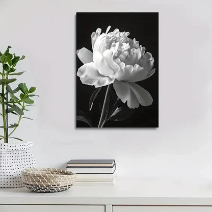 Beautiful Peony Suitable Painting 40x60cm Metal Print Ready to Hang