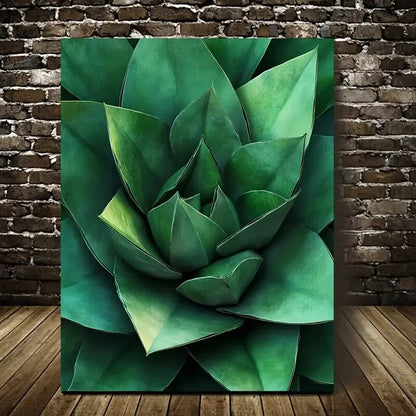 Featuring Agave Geometric Designs by Galeswitzer 40x60cm Metal Print Ready to Hang