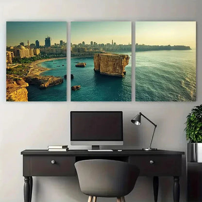 3pcs Lebanon Middle Eastern Travel Perfect Wall Art Canvas Unframed - High Quality Print 100% Australian Made Wall Canvas