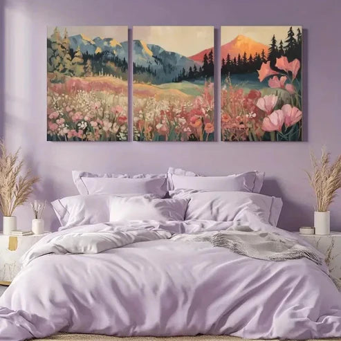 3pcs Artwork, Natural Landscape Wall Art Canvas Unframed - High Quality Print 100% Australian Made Wall Canvas