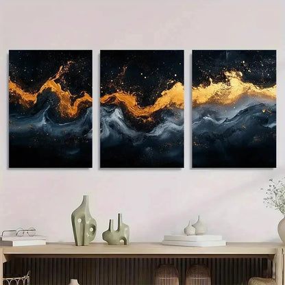 3pcs White Abstract Texture Abstract Perfect Wall Art Set Canvas Framed 40x60cm - High Quality Print 100% Australian Made Wall Canvas Ready to Hang