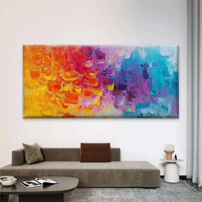 Modern Abstract Textured Wall Art Canvas Office Home Room Framed 120x60cm