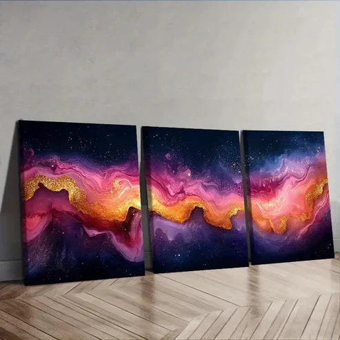 3pcs A whale Wall Art Canvas Unframed - High Quality Print 100% Australian Made Wall Canvas