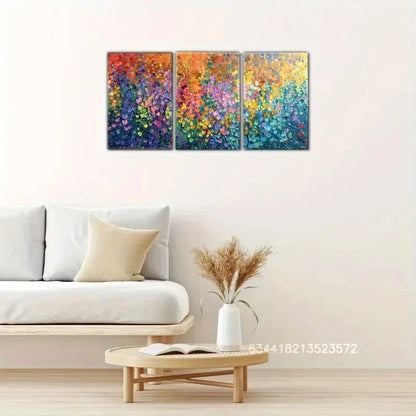 3pcs Abstract Style Art Wall Deco Metal Print Ready to Hang Art