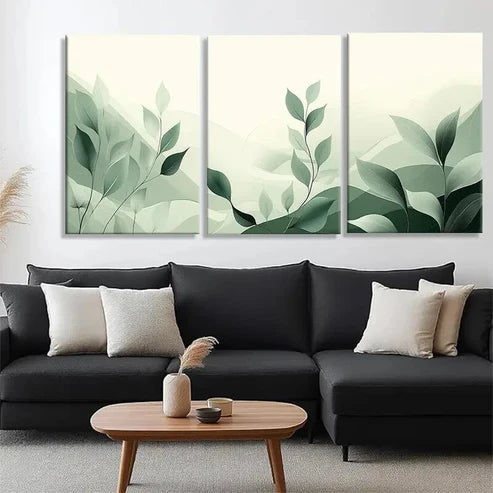 3pcs Palette with Gentle Flowing Design Perfect Wall Art Canvas Unframed – High Quality Print 100% Australian Made Wall Canvas