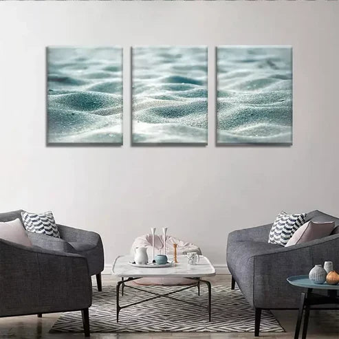 3pcs Beach Canvas Framed 60x90cm  - High Quality Print 100% Australian Made Wall Canvas Ready to Hang