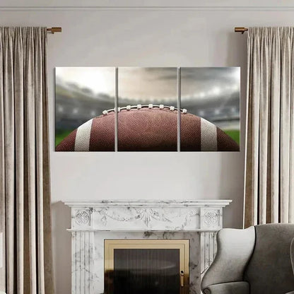 3pcs Football Stadium Champions League Wall Art Canvas Unframed - High Quality Print 100% Australian Made Wall Canvas (Copy
