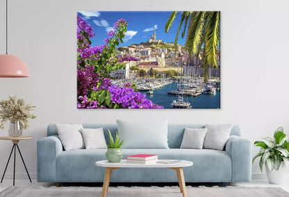 City Of Marseille Harbor Wall Art Decor 100% Australian Made