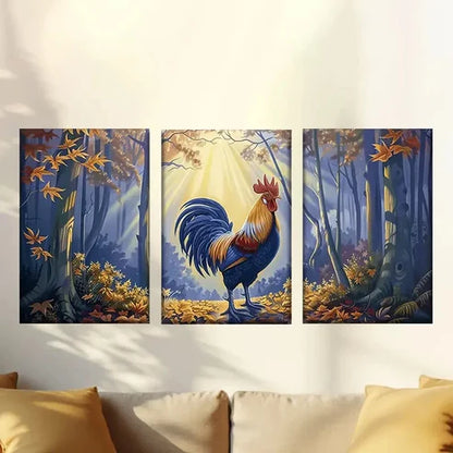 3pcs Colorful Abstract Wall Art Set Canvas Unframed – High Quality Print 100% Australian Made Wall Canvas