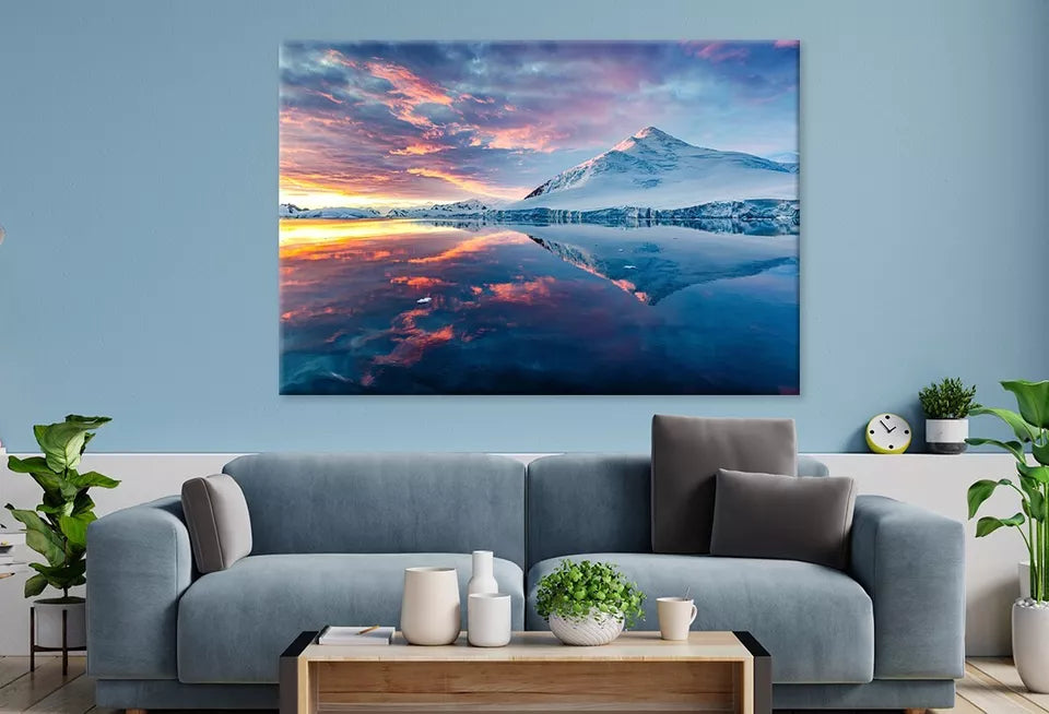 Beautiful Antarctica Landscape Wall Art Decor 100% Australian Made