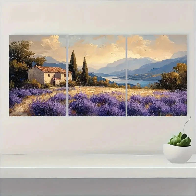 3pcs  Neutral Floral Art Flowers NF   Wall Art Set Canvas Framed 60x90cm - High Quality Print 100% Australian Made Wall Canvas Ready to Hang