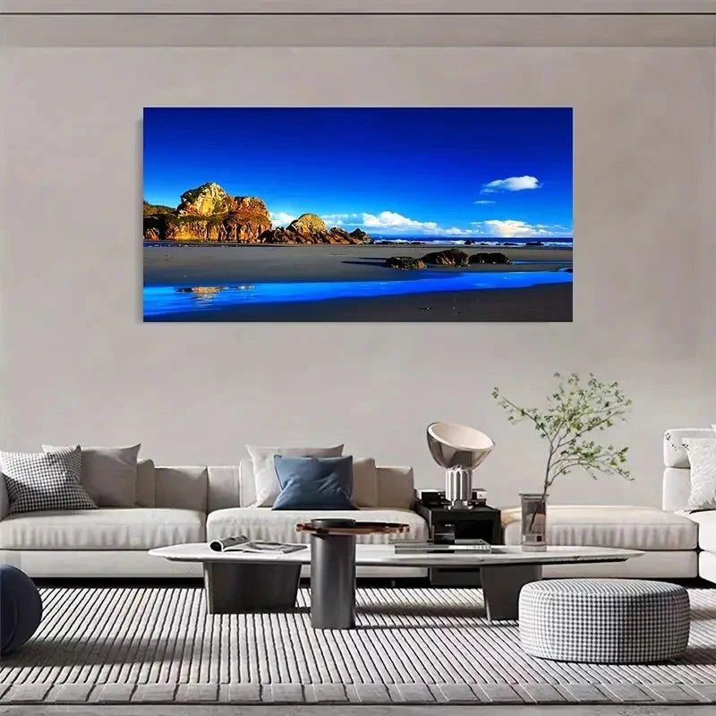 Modern Minimalist Decor Wall Art Canvas Office Home Room Framed 120x60cm