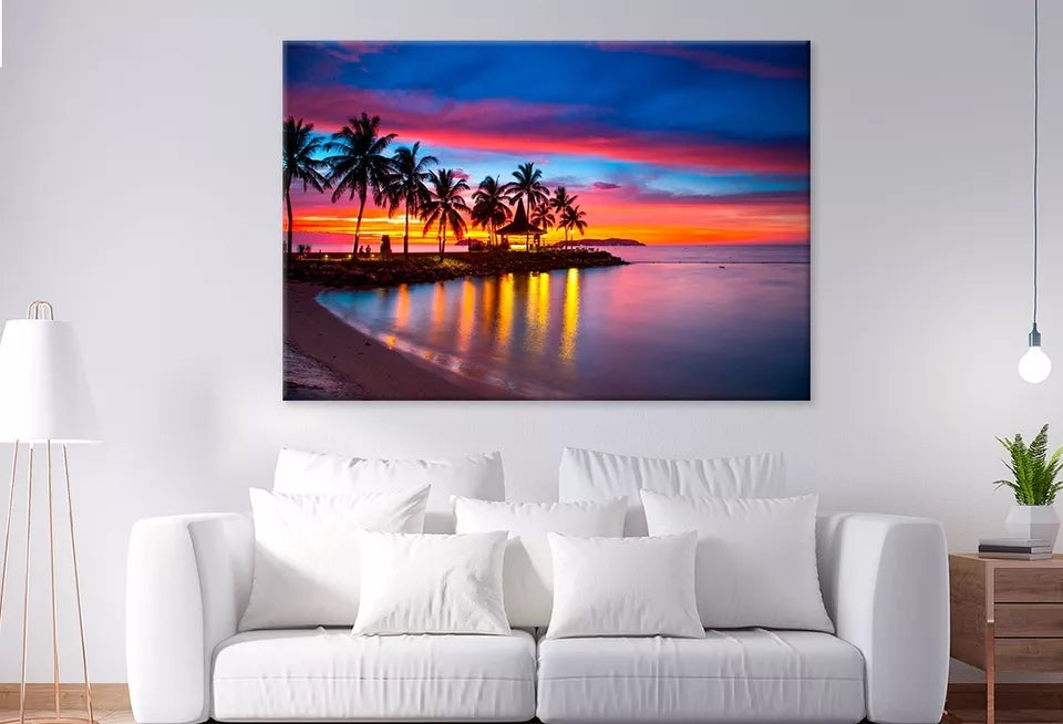 Sunrise From North Borneo Wall Art Decor 100% Australian Made