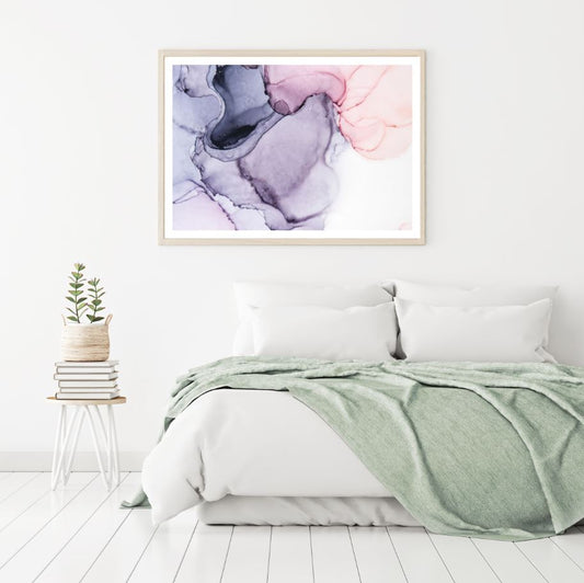 Purple & Pink Abstract Design Home Decor Premium Quality Poster Print Choose Your Sizes