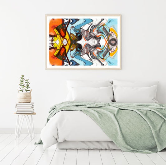 Colorful Abstract Painting Design Home Decor Premium Quality Poster Print Choose Your Sizes