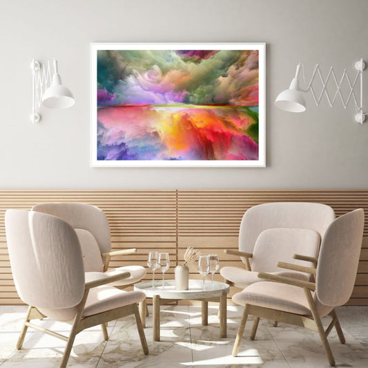 Colorful Cloud Abstract Design Home Decor Premium Quality Poster Print Choose Your Sizes