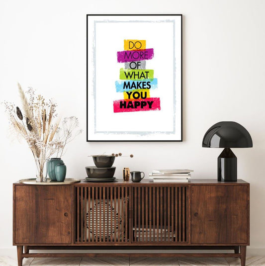 Life Quotes Colorful Design Home Decor Premium Quality Poster Print Choose Your Sizes