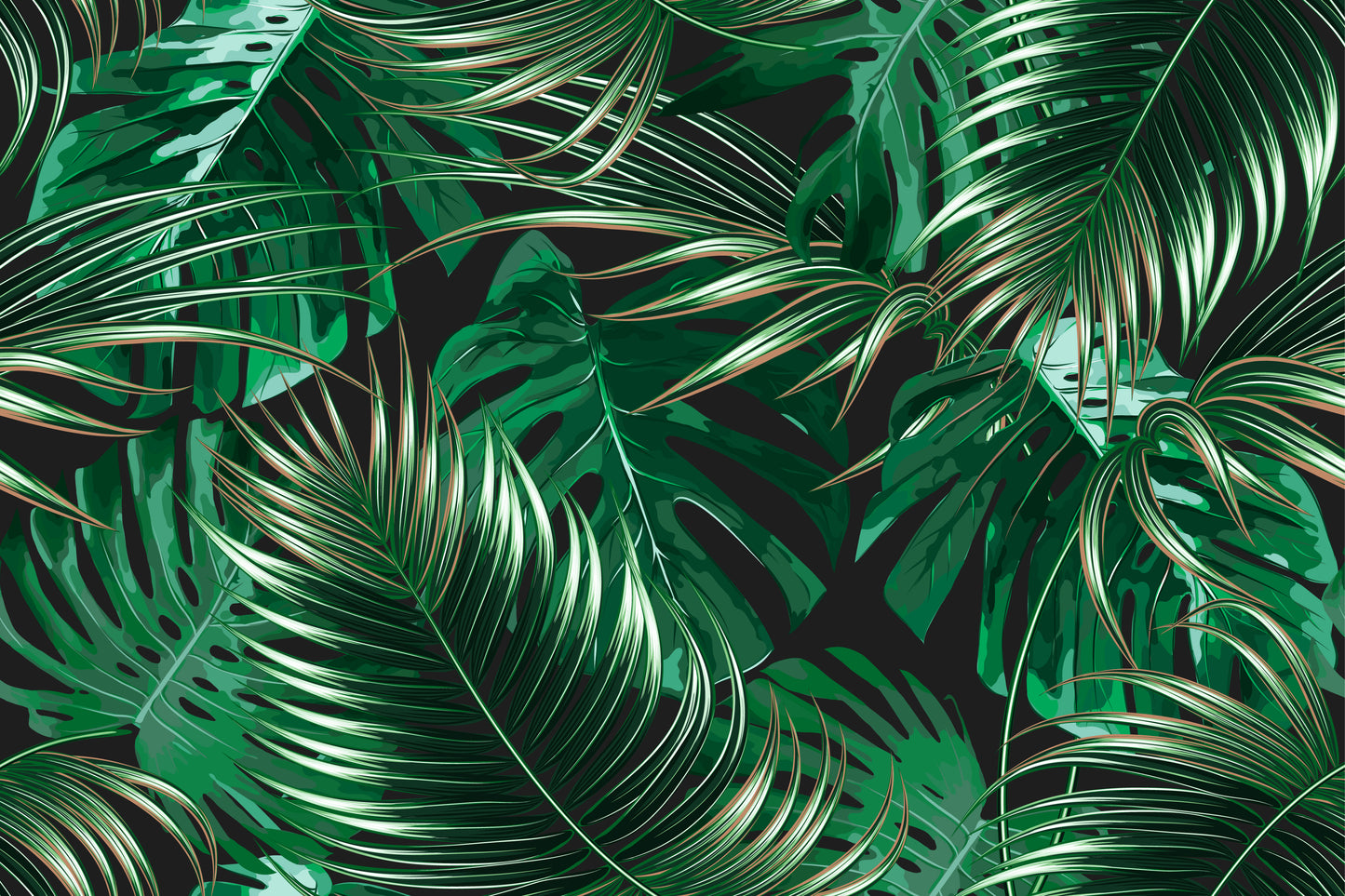 Leaves Design Print 100% Australian Made