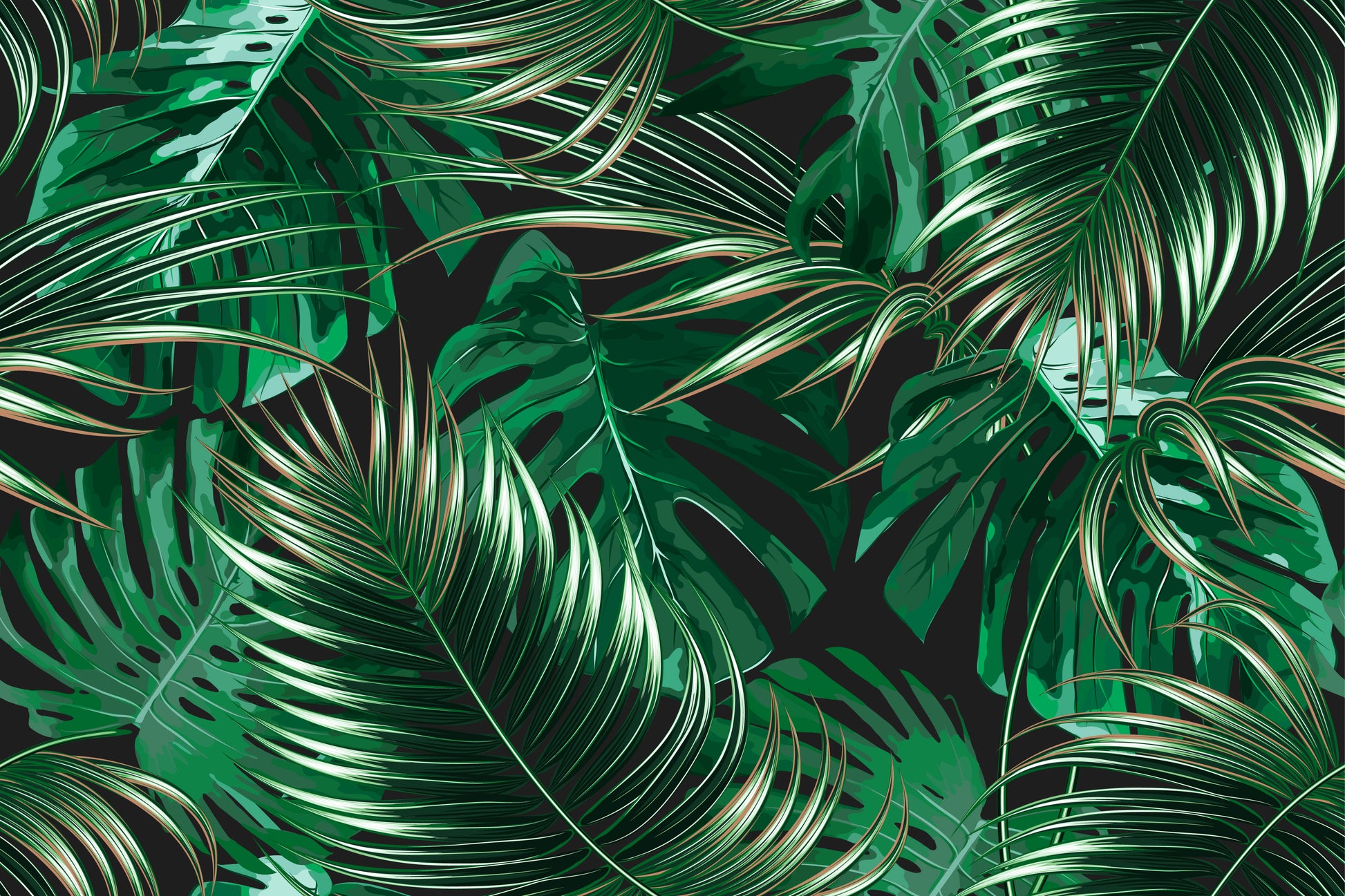 Leaves Design Print 100% Australian Made