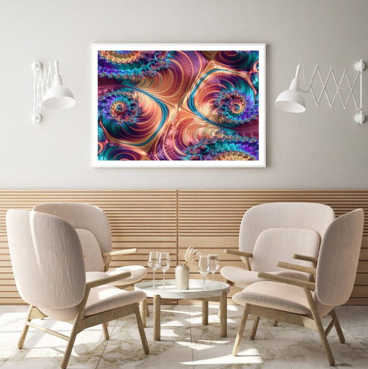 Colorful Abstract Pattern Design Home Decor Premium Quality Poster Print Choose Your Sizes