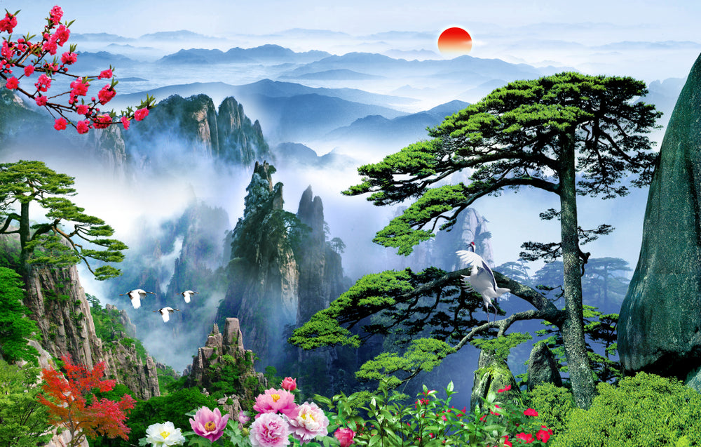 Wallpaper Murals Peel and Stick Removable Nature View High Quality