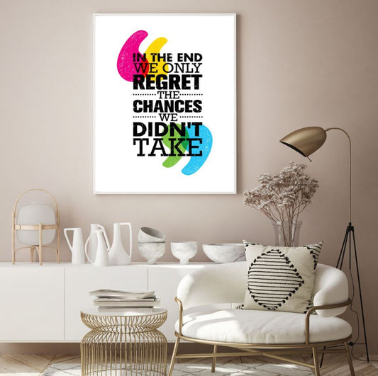 Colorful Quotes Vector Design Home Decor Premium Quality Poster Print Choose Your Sizes