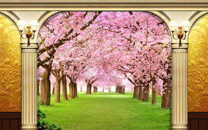 Blossom Tree Park Photograph Home Decor Premium Quality Poster Print Choose Your Sizes