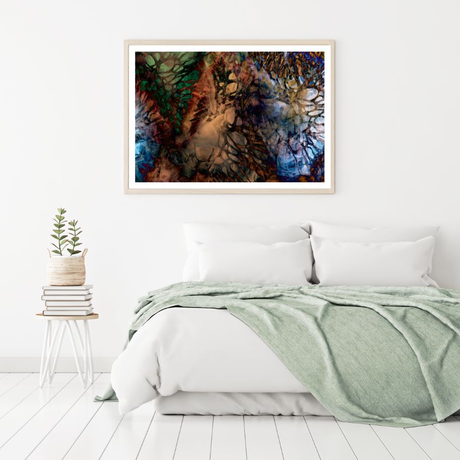 Colorful Abstract Batik Designs Home Decor Premium Quality Poster Print Choose Your Sizes