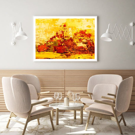 Colorful Abstract Oil Painting Home Decor Premium Quality Poster Print Choose Your Sizes