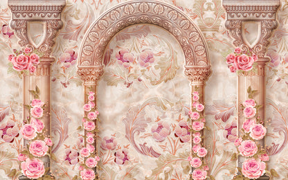 Wallpaper Murals Peel and Stick Removable Floral Art on Wall High Quality