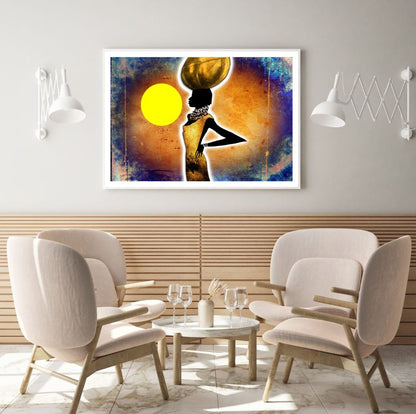 African Ladies Ancient Painting Home Decor Premium Quality Poster Print Choose Your Sizes