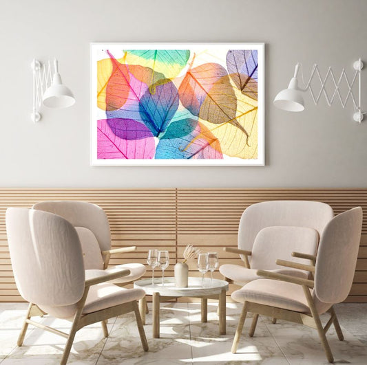 Colorful Feathers Abstract Design Home Decor Premium Quality Poster Print Choose Your Sizes