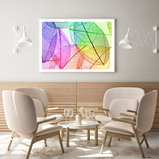 Colorful Feathers Abstract Design Home Decor Premium Quality Poster Print Choose Your Sizes