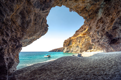 Amazing Beach Cave Print 100% Australian Made