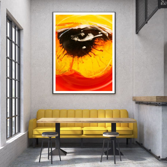 Colorful Eye Abstract Painting Home Decor Premium Quality Poster Print Choose Your Sizes