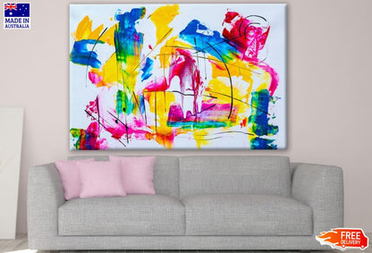 Colorful Abstract Painting Print 100% Australian Made