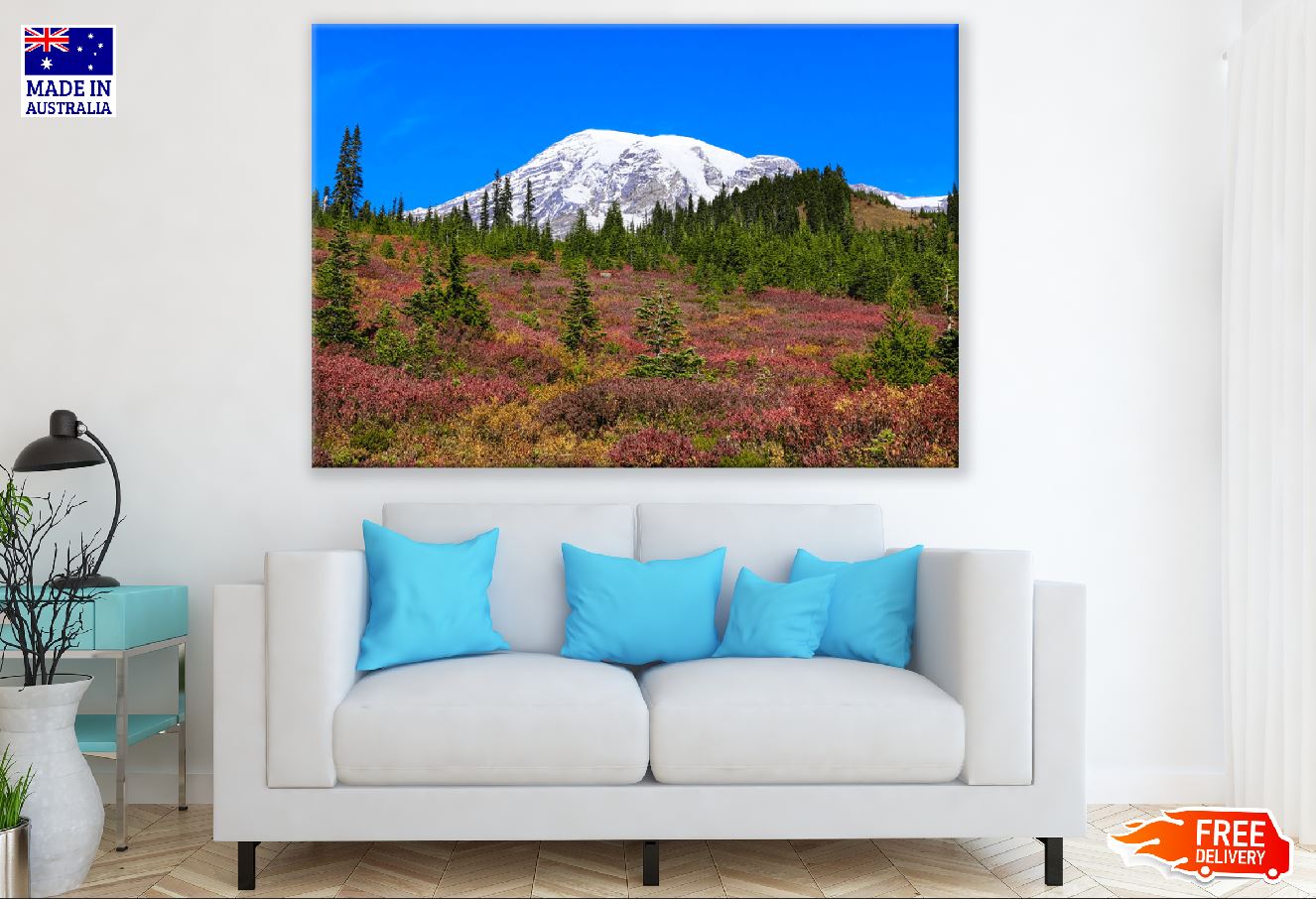 Mount Rainier National Park Photograph Print 100% Australian Made