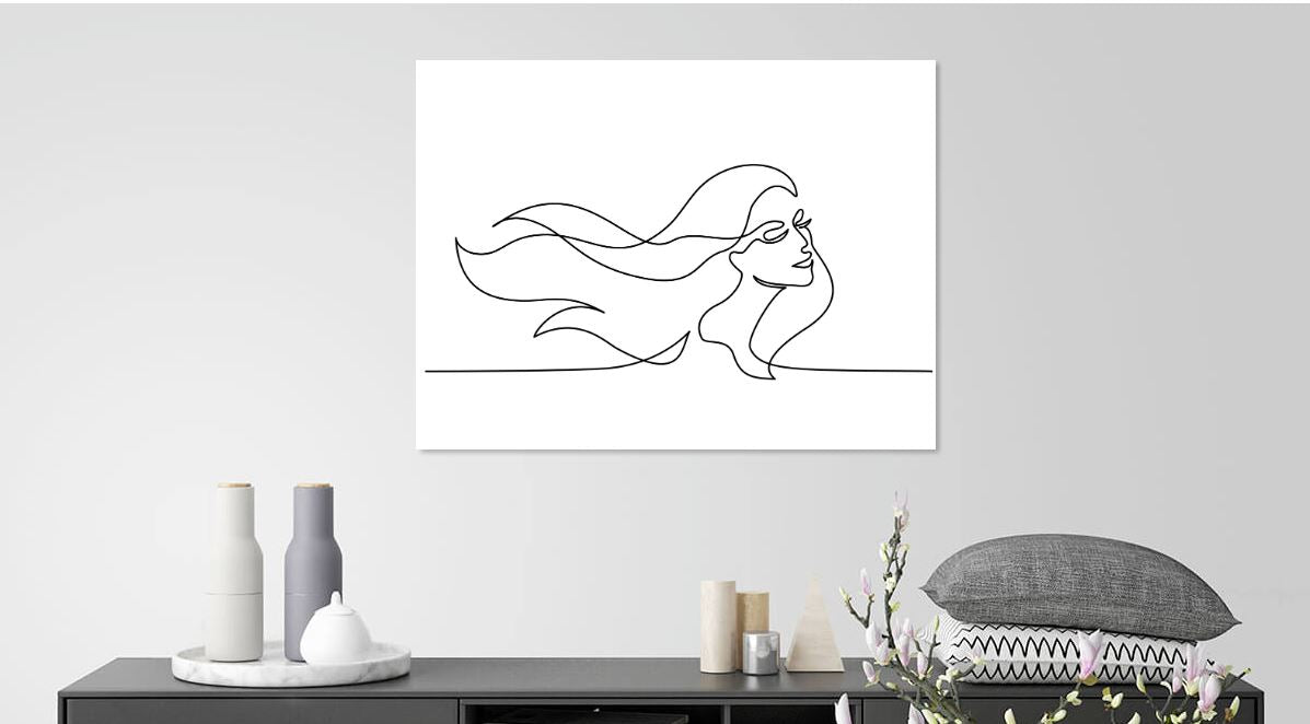 line art Minimalist Modern Print 100% Australian Made