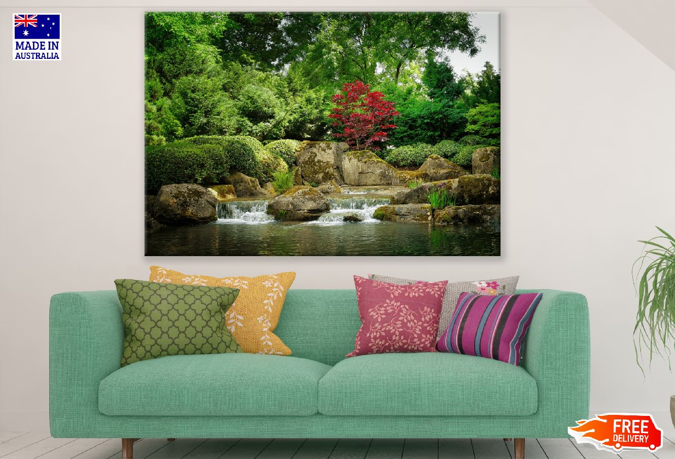 Forest & Lake Scenery Photograph Print 100% Australian Made