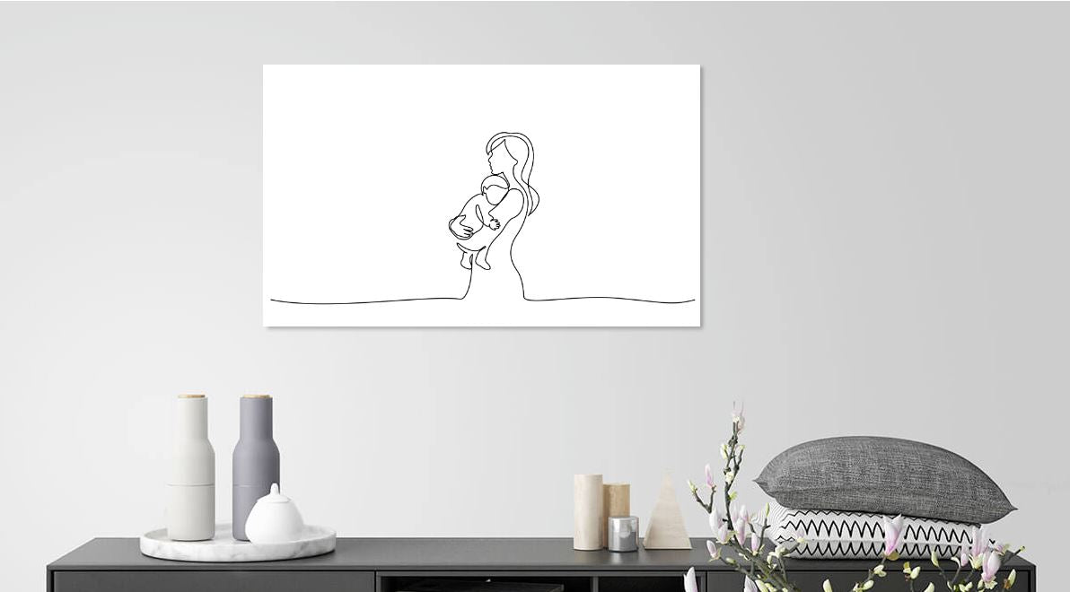 line art Minimalist Modern Print 100% Australian Made